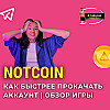 NOTCOIN - КАК БЫСТРЕЕ ПРОКАЧАТЬ АККАУНТ | ЗАРАБОТОК БЕЗ ВЛОЖЕНИЙ | ОБЗОР ИГРЫ