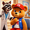 Мишка Макс идет к доктору | сказка для малышей 1–5 лет