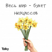 Весь мир - букет нарциссов